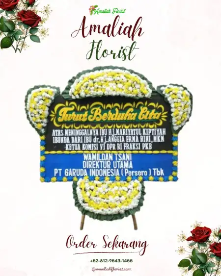 Papan Bunga Duka Sudajaya Hilir